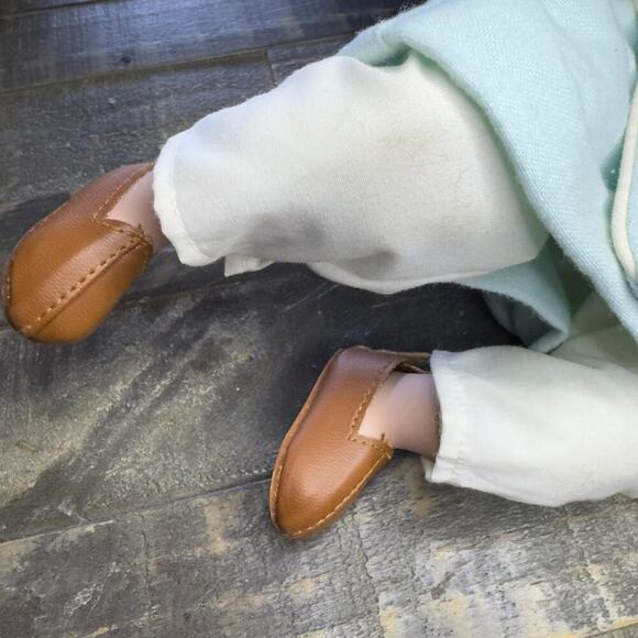 Danbury Mint John Kennedy Porcelain Doll Under Daddy's Desk JFK Jr - Picture 3 of 12